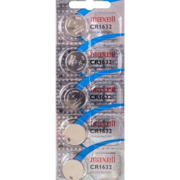 Discount CR1632 batterier, 5 stk. Batterier