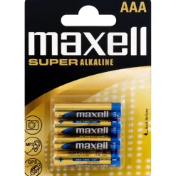 New Super AAA batterier, 4 stk. Batterier
