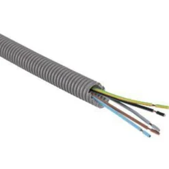 Sale 100 meter Flexrør med PVL ledning, 16 mm, 3G1,5 mm² Installationskabler