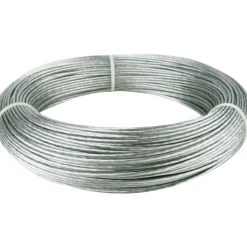 100 meter PVC wire, 2,3 mm x 100 meter Lampeophæng