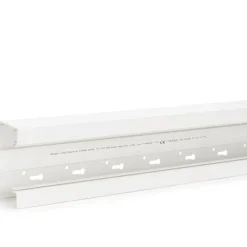 Online 2 meter Signa kanalbund, Base 70/110 mm, perlehvid Kabelkanaler
