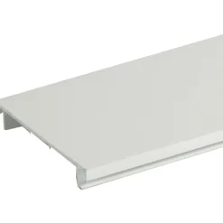 Outlet 2 meter BR kanallåg til installationskanal, 70/130 mm, perlehvid Kabelkanaler