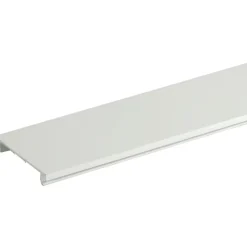 Outlet 2 meter BR kanallåg til installationskanal, 70/130 mm, perlehvid Kabelkanaler