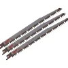 Outlet bajonetsavklinge, træ, 240 mm, 3 stk Skiver & Klinger