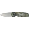 Outlet Fastback Camo foldekniv, glat klinge Skæreværktøj & Tilpasning