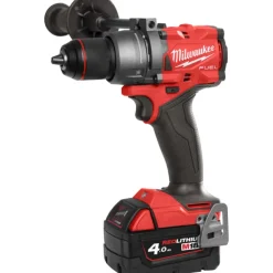 New M18 Fuel FPD3-402C slagboremaskine, m. 2 x 4,0 Ah batterier og lader Bore- & Skruemaskiner
