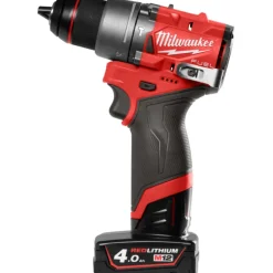 Outlet M12 Fuel FPD2-402X slagboremaskine, m. 4,0 Ah batteri og lader Bore- & Skruemaskiner