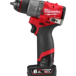 Clearance M12 Powerpack boremaskinesæt, m. batterier og lader Bore- & Skruemaskiner