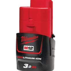 Outlet M12 Red Lithium batteri, 12V/3,0 Ah Batterier & Opladere