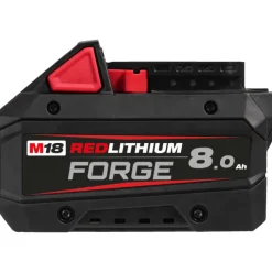 New M18 Red Lithium Forge FB8 batteri, 18V/8,0 Ah Batterier & Opladere