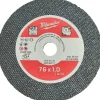 Clearance skæreskive til metal, Ø76/10x1 mm, 5 stk Skiver & Klinger