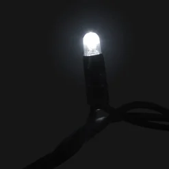 Outlet MK Ice Lite LED lyskæde, 114 koldhvid, 230V Udendørs Julelys
