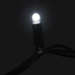 Hot MK String Lite LED lyskæde, 120 koldhvid, 230V, 20 meter, hvid Udendørs Julelys