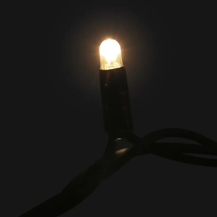 Clearance MK String Lite LED lyskæde , 90 varmhvid, 230V, sort Udendørs Julelys