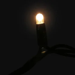 Sale MK String Lite LED lyskæde, 120 varmhvid, 230V, 12 meter, hvid Udendørs Julelys