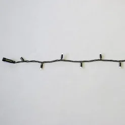 Online MK String Lite LED lyskæde, 120 varmhvid, 230V, 12 meter, sort Udendørs Julelys