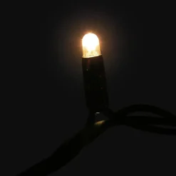 Hot MK String Lite LED lyskæde, 120 varmhvid, 230V, 20 meter, hvid Udendørs Julelys