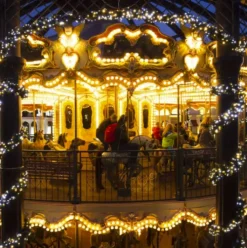 Hot MK String Lite LED lyskæde, 120 varmhvid, 230V, 20 meter, hvid Udendørs Julelys