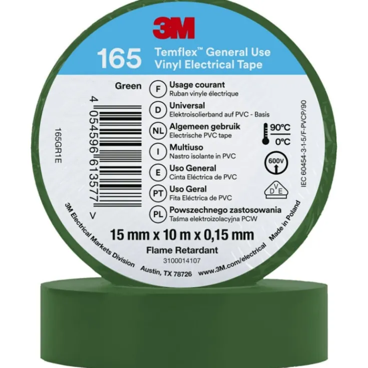 Hot 165 vinyltape, 10 meter Tape