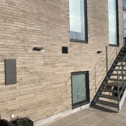 New Mylight Brick solcelle væglampe med sensor Solcellelamper|Udendørs Batterilamper