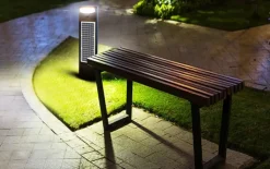 New Mylight solcelle havelampe, 4000K Solcellelamper|Udendørs Batterilamper