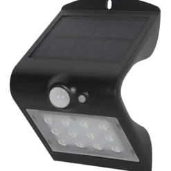 Discount Mylight væglampe med sensor & solcelle, 2W Solcellelamper|Udendørs Batterilamper