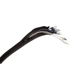Discount Ônest kabelstrømpe med lynlås, 20 mm, 1 meter, sort Kabelkanaler