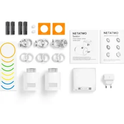 Outlet smart radiatortermostat startpakke, 2 stk. Elradiatorer|Netatmo