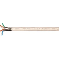 Hot Netværkskabel, skærmet, U-FTP, kat. 6A - metervare Internet Kabler