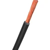 Hot PVT installationskabel, 1x16 mm², metervare, sort Installationskabler