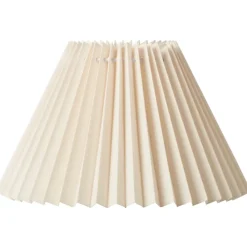 Discount Emma Hacienda Plisse lampeskærm, beige, Lampeskærme|Nielsen Light