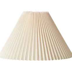 New Emma Hacienda Plisse lampeskærm, beige, Lampeskærme|Nielsen Light
