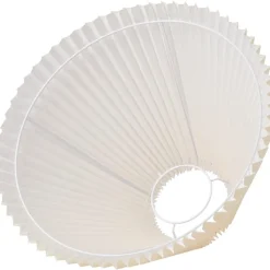 New Emma Hacienda Plisse lampeskærm, beige, Lampeskærme|Nielsen Light