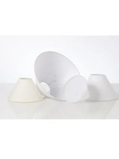 Clearance Emma Palachio lampeskærm, hvid, Lampeskærme|Nielsen Light