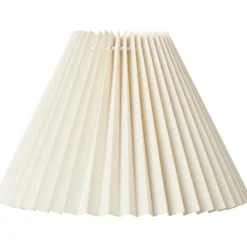 Clearance Emma Piso Plisse lampeskærm til væg/pendel, beige, Lampeskærme|Nielsen Light