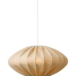 Online Jasmin Ellipse pendel, hvid ledning, sand Nielsen Light