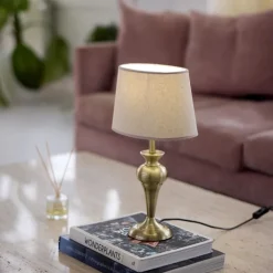 Clearance Jasmin lampeskærm, sand, H16 cm Lampeskærme|Nielsen Light