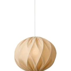 Outlet Jasmin pendel, hvid ledning, sand Nielsen Light