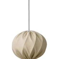 Discount Jasmin pendel, sort ledning, sand Nielsen Light