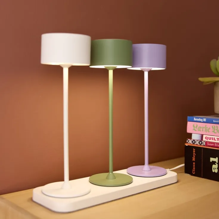 Best ladestation til Bistro genopladelige bordlamper, til 3 lamper, hvid Nielsen Light
