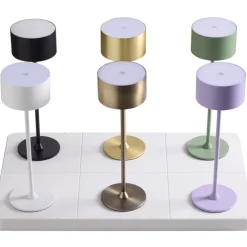 Discount ladestation til Bistro genopladelige bordlamper, til 6 lamper, hvid Nielsen Light