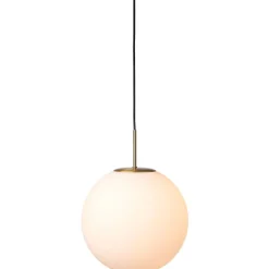New Nora cafependel, opal/messing, Ø30 cm Nielsen Light