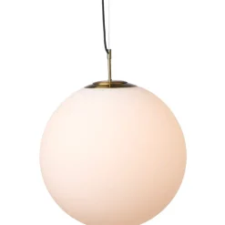 New Nora cafependel, opal/messing, Ø50 cm Nielsen Light