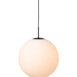 Outlet Nora cafependel, opal/sort, Ø40 cm Nielsen Light