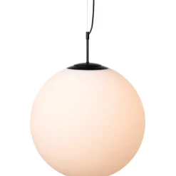 Outlet Nora cafependel, opal/sort, Ø50 cm Nielsen Light