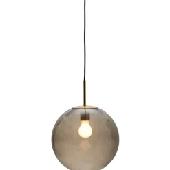 Sale Nora cafependel, røgfarvet/messing, Ø30 cm Nielsen Light