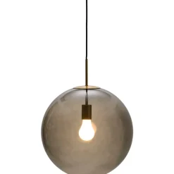 Sale Nora cafependel, røgfarvet/messing, Ø40 cm Nielsen Light
