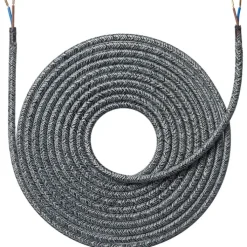 Outlet stofledning, 2x0,75 mm², 4 meter, Stofledninger
