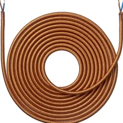 New stofledning, 2x0,75 mm², 4 meter, Stofledninger|Nielsen Light