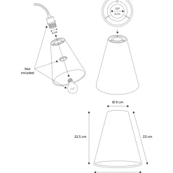 Best Trafik Carolin lampeskærm, beige Lampeskærme|Nielsen Light
